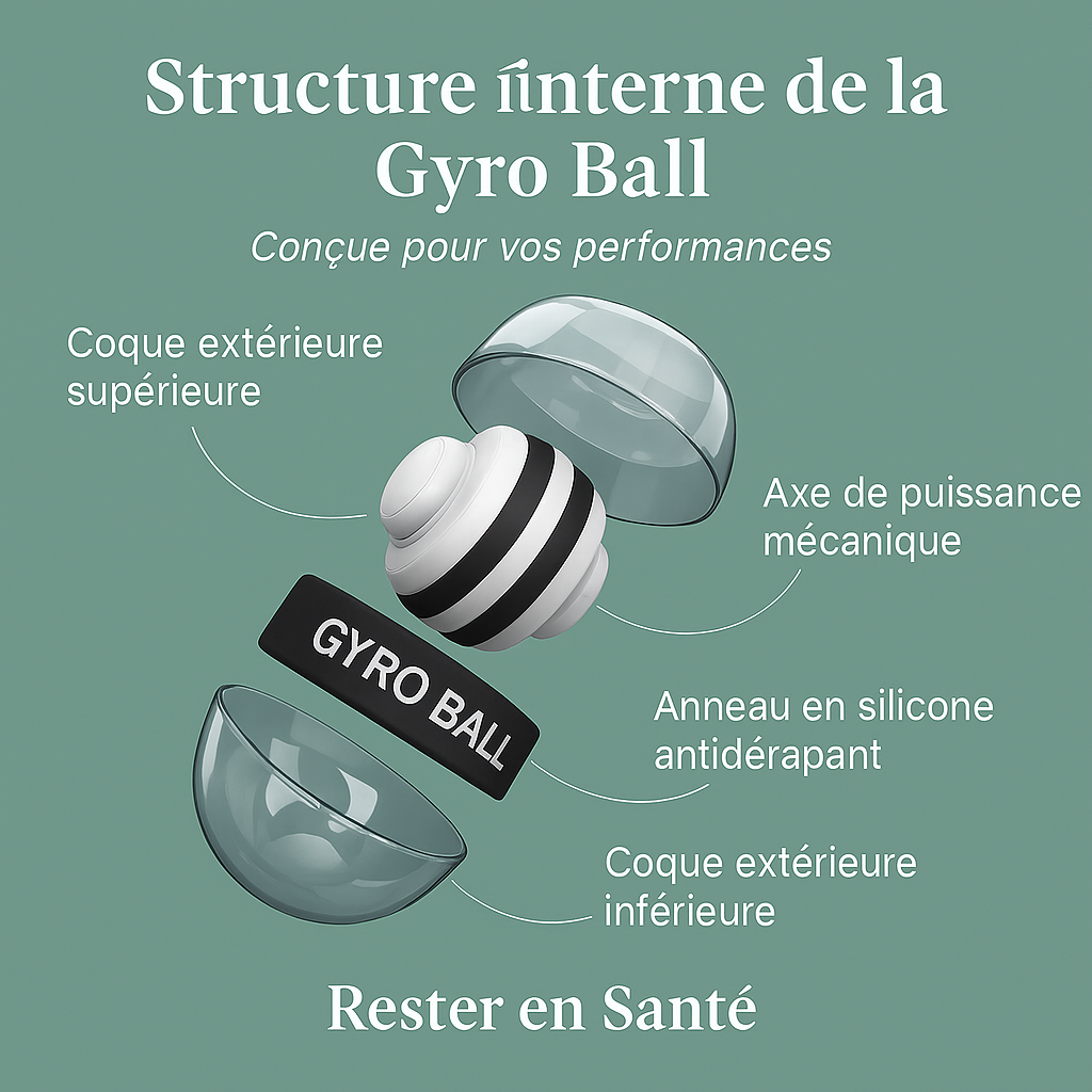 Gyro Ball - Renforcez vos avant-bras !