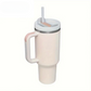 Gobelet Thermos avec Poignée et Paille - Capacité 1L - Isolation Longue Durée