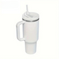 Gobelet Thermos avec Poignée et Paille - Capacité 1L - Isolation Longue Durée