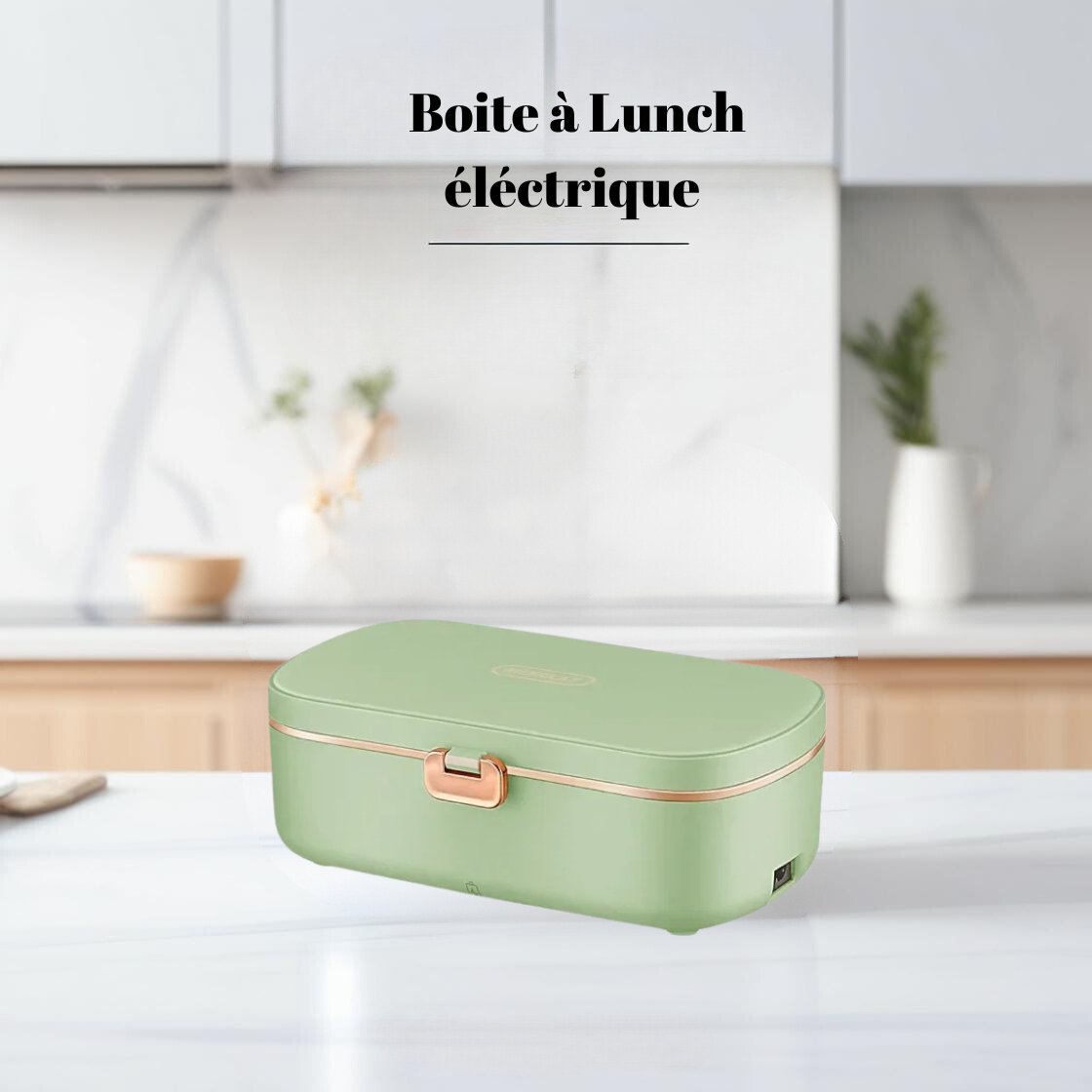 Boîte à Lunch Électrique en Acier Inoxydable - Rester En Santé